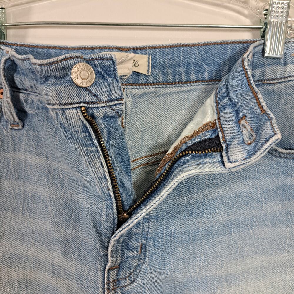Madewell  Perfect Mid Length Women's Jean Short SIze 33 - Picture 3 of 8